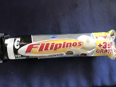 Filipinos chocolate blanco Artiach , code 8436048409796