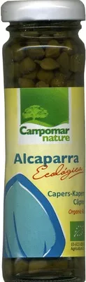 Alcaparras ecológicas ';Campomar Nature'; Campomar Nature 100 g (neto), 65 g (escurrido), code 8436530670482