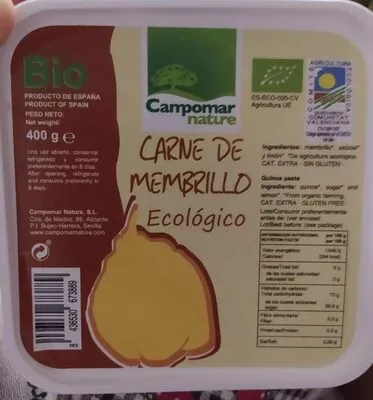 Membrillo Ecológico Campomar Nature , code 8436530673889