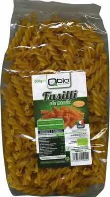 Fusilli de maíz Qbio 500 g, code 8436535010122