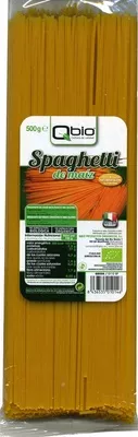 Spaghetti de maíz Qbio 500 g, code 8436535010146