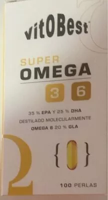 Perlas omega 3 y 6 vitobest , code 8436540536648