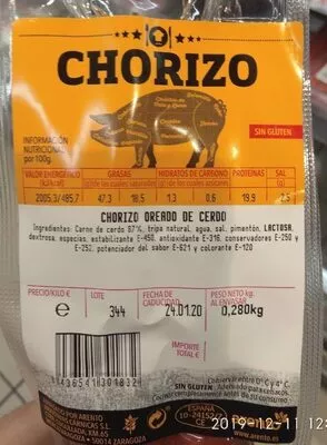 Chorizo  , code 8436541301832