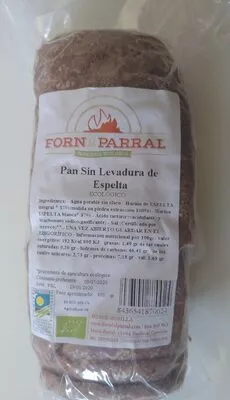 Pan sin levadura de espelta  , code 8436541870024