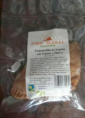 Empanadilla de espelta con tomate y huevo  , code 8436541870482