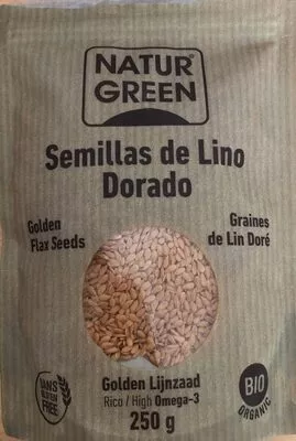 Semillas de lino dorado Naturgreen 250 g, code 8436542191036