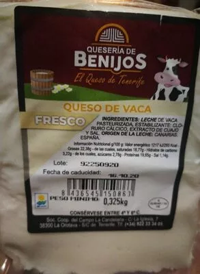 Queso queseria de benijos , code 8436545150863