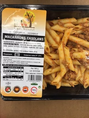 Macarrons casolans Mas El Guiu , code 8436545390092