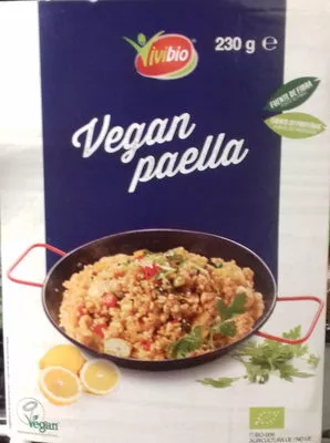 Vegan paella Vivibio 230 g, code 8436545624876