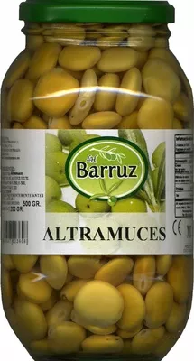 Altramuces encurtidos Barruz 1200 g (neto), 500 g (escurrido), code 8436547023608