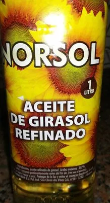 Aceite de girasol norsol , code 8436548625979