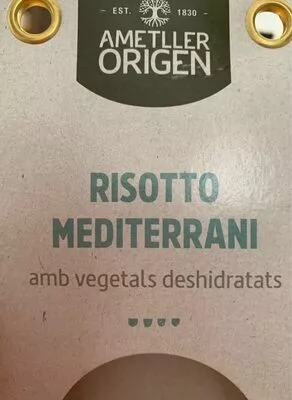 Risotto Mediterrani Ametller Origen , code 8436551860299