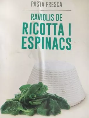 Raviolis ricotta et épinards Ametller Origen 250 g, code 8436551861302