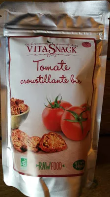 Tomate croustillante bio VitaSnack 18 g net, code 8436551952246