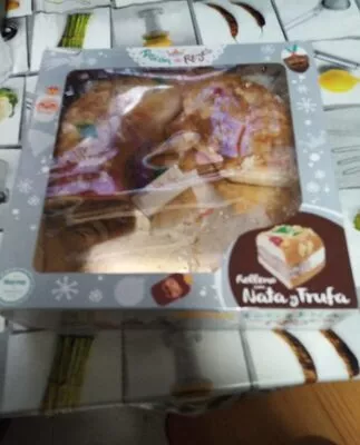 Roscón relleno con nata y trufa Mercadona 800 g, code 8436554810024