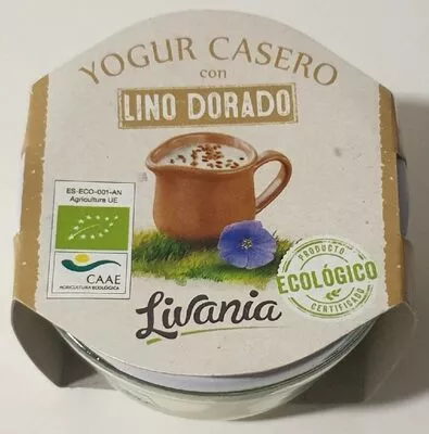 Yogur casero con lino dorado Livania , code 8436556383410