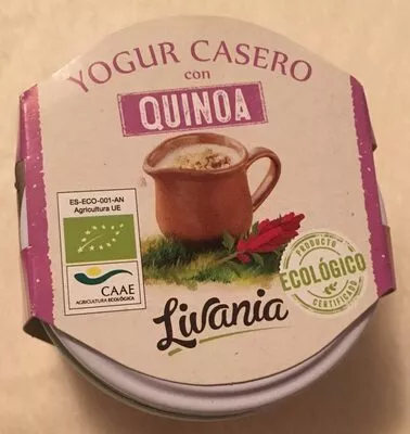 Yogur casero con quinoa Livania , code 8436556383434