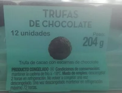 Trufas chocolate  , code 8436559251334