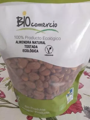 Almendra natural tostada ecológica  1 kg, code 8436560530367