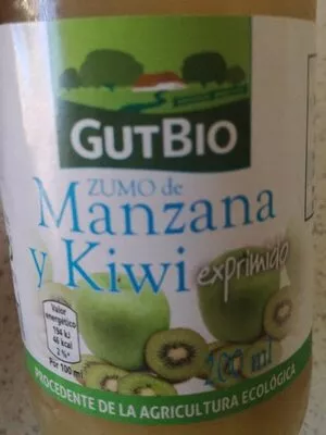 Zumo de manzana y kiwi Gutbio , code 8436563780776