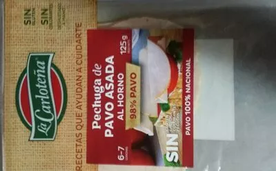 Pechuga pavo asada horno  125 g, code 8436565361300