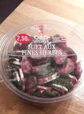 Fuet aux fines herbes oro 100g, code 8436566502320