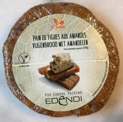 Pain de figues aux amandes Edendi , code 8436575840123