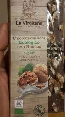 chocolate con leche con nueces la virgitana , code 8436582080659