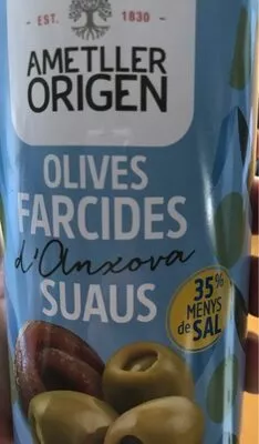 Olives farcides d'anxova suaus Ametller Origen 150 g, code 8436583950845