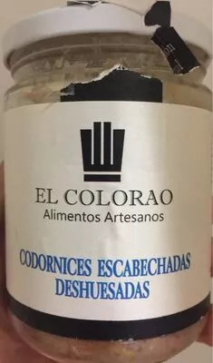 Codornices escabechadas deshuesadas El Colorao , code 8437000042884