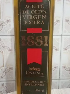 Aceite de oliva virgen extra 1881 , code 8437000232421