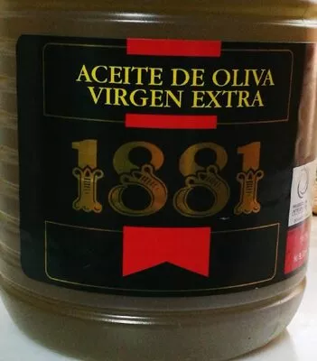 Aceite de oliva virgen extra 1881 , code 8437000233015