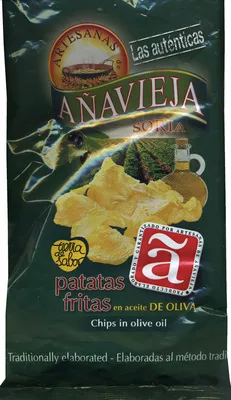 Patatas fritas artesanas en aceite de oliva Añavieja 150 g, code 8437000299073