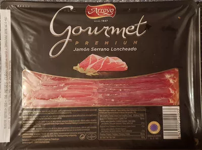 Jamón serrano loncheado Arroyo, Jamones Aryo 150g, code 8437000542933