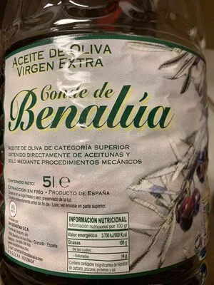 Aceite de oliva Conde de Benalua , code 8437000880530