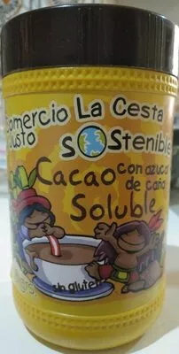 Cacao soluble con azúcar de caña La Cesta Sostenible , code 8437000929147