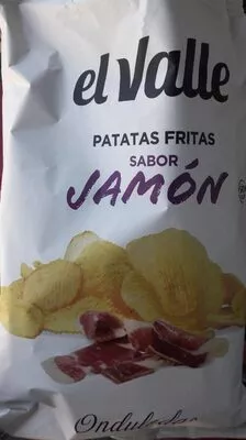 Patatas fritas sabor jamón El Valle , code 8437001213092