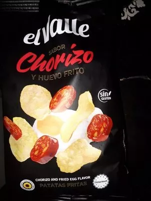 Chips goût chorizo El Valle , code 8437001213139