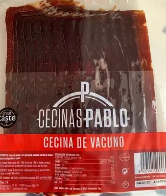 Cecina de Vacuno Cecinas Pablo , code 8437001269969