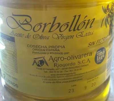 Aceite de oliva virgen extra  , code 8437001365012