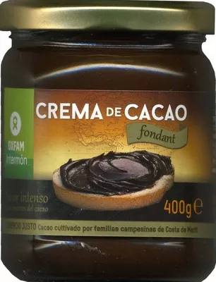 Crema de cacao Intermón Oxfam 400 g, code 8437001415182