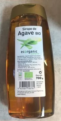 Sirope D'agave Bio Ecorganic 700 g, code 8437001706761