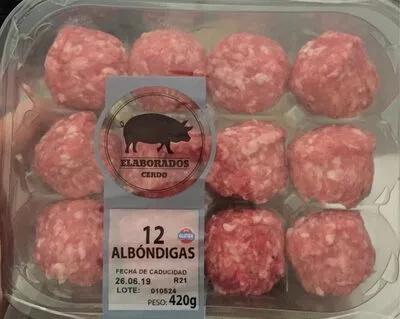 Albóndigas de cerdo mercadona , code 8437002390167