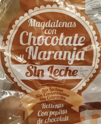 Magdalenas con chocolate y naranja Laly , code 8437002895310