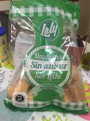 Magdalenas sin azúcar sin leche Laly , code 8437002895884