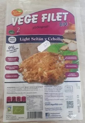 Vege filet light seitan y cebolla  , code 8437002915100