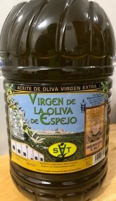 Aceite de oliva virgen extra Virgen de la Oliva de Espejo , code 8437003163012