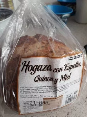 Hogaza con espelta, quinoa y miel  400 g, code 8437003469435