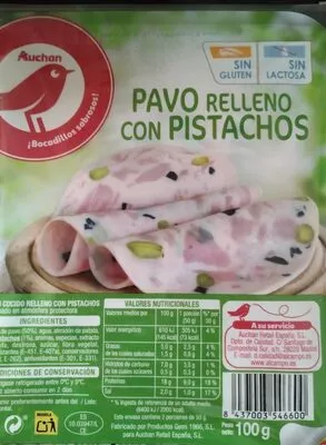 Pavo relleno con Pistachos Auchan , code 8437003546600