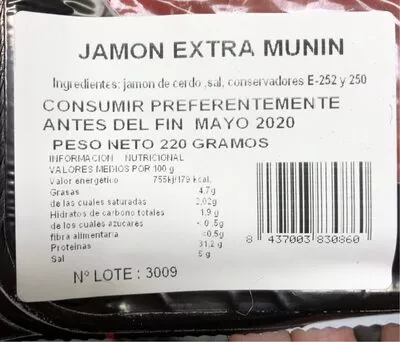 Jamon  , code 8437003830860